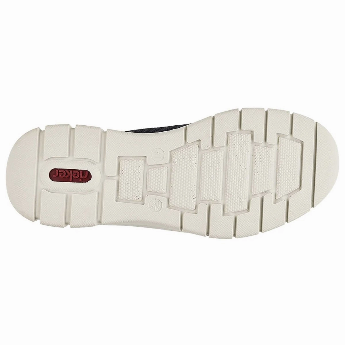 Zigzag Impact Zone Rieker Men's B7796-14 Blue/Tan Fabric