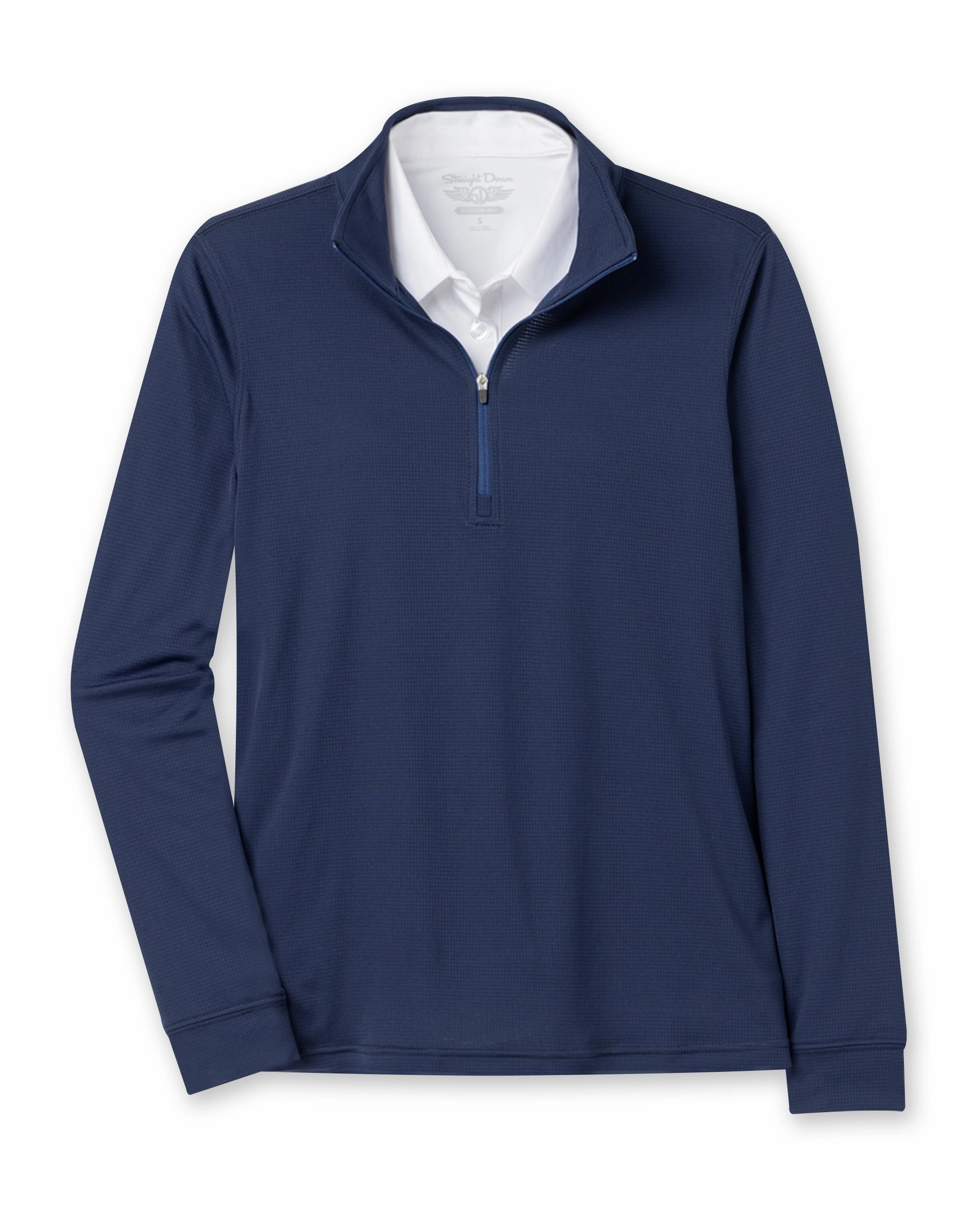 Ombre Chilly Day Wear Aero Quarter Zip - New Indigo