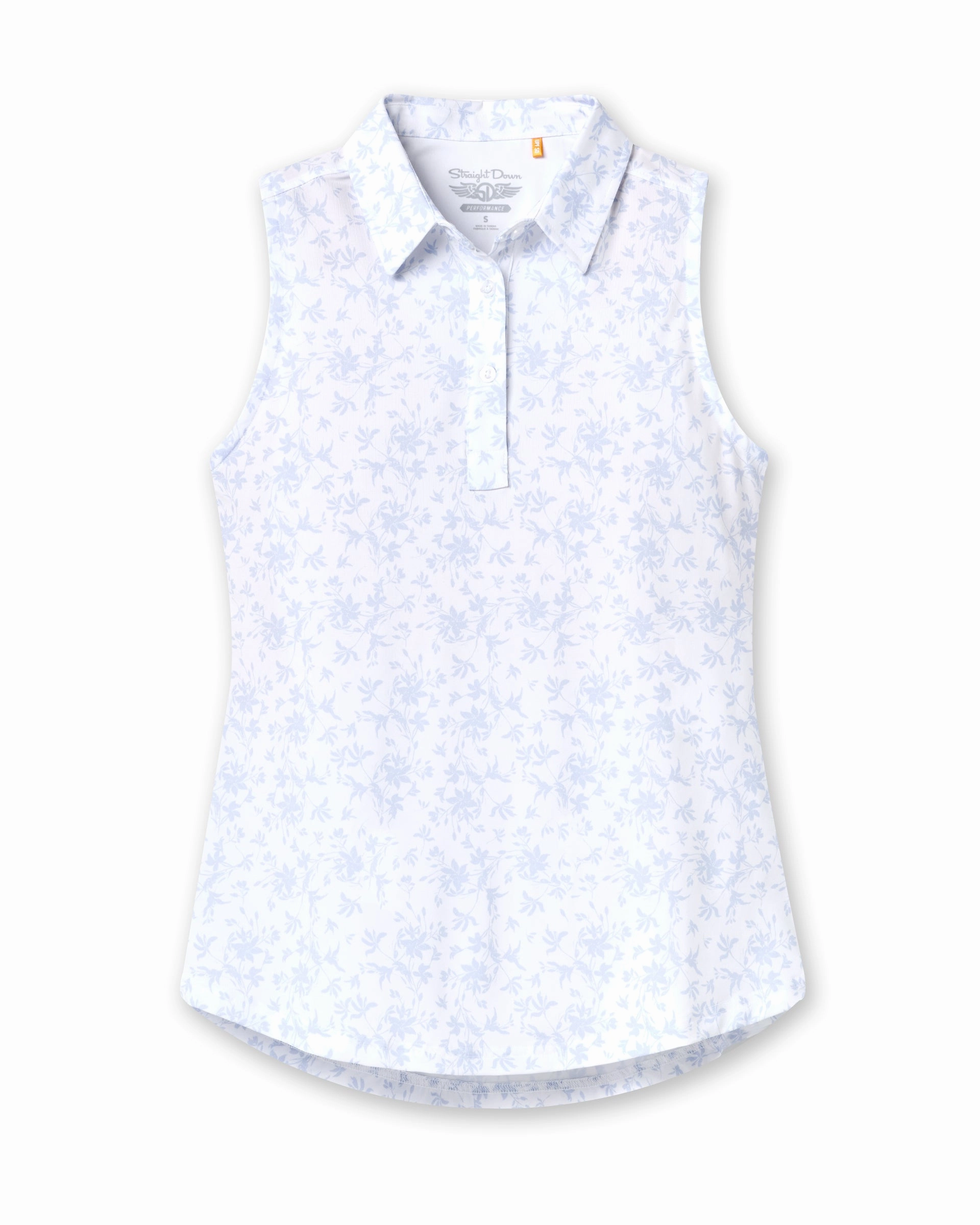 Simple Wear Ava Sleeveless Polo - Powder