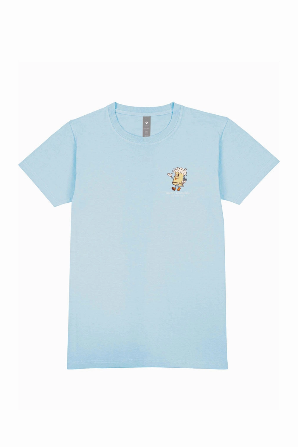 Simply Southern Beer T-Shirt for Men in Ice | MN-SS-DRINK-ICE FadeResistant