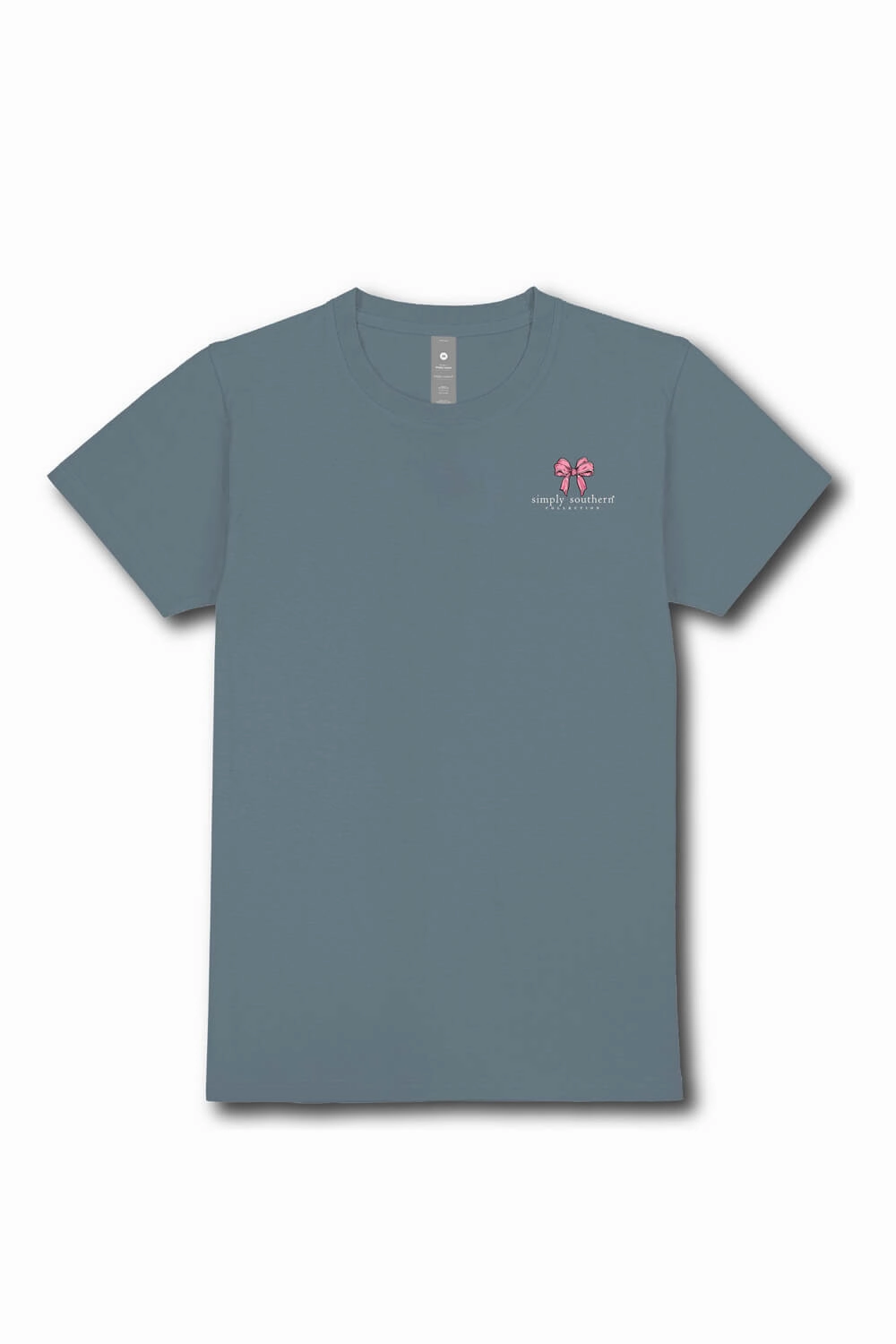 Effortless Layer Durable Material Simply Southern Chapter T-Shirt for Women in Blue | SS-CHAPTER-COMET