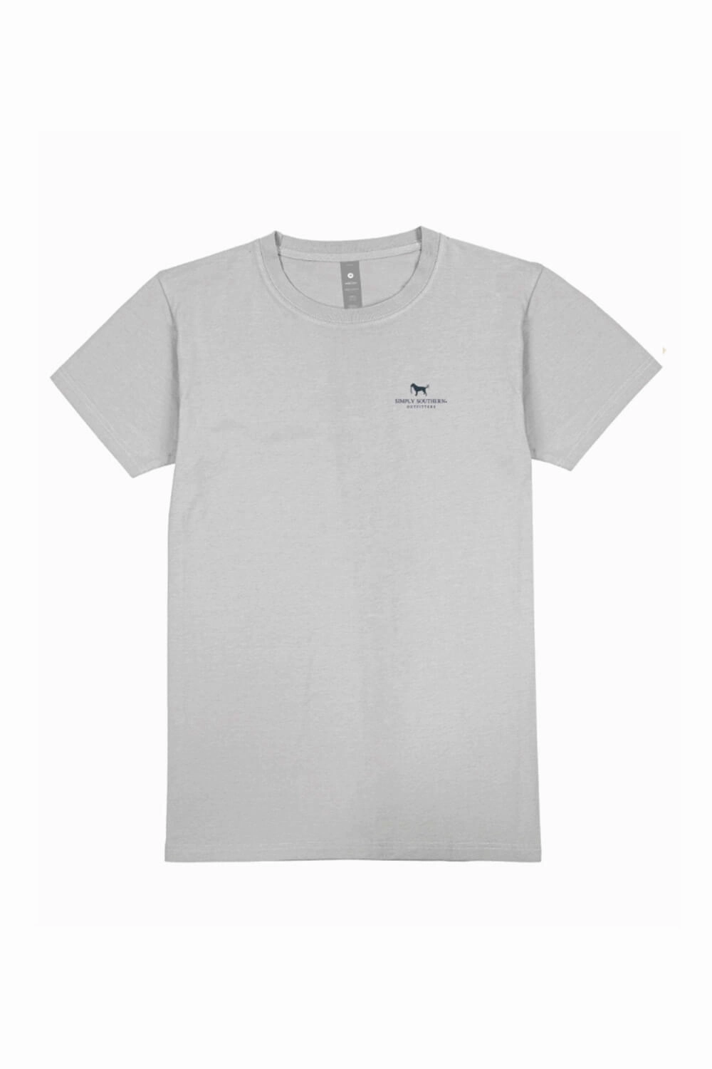 Simply Southern USA Flamingo T-Shirt for Men in Grey | MN-SS-FLAMINGO-FOG black friday