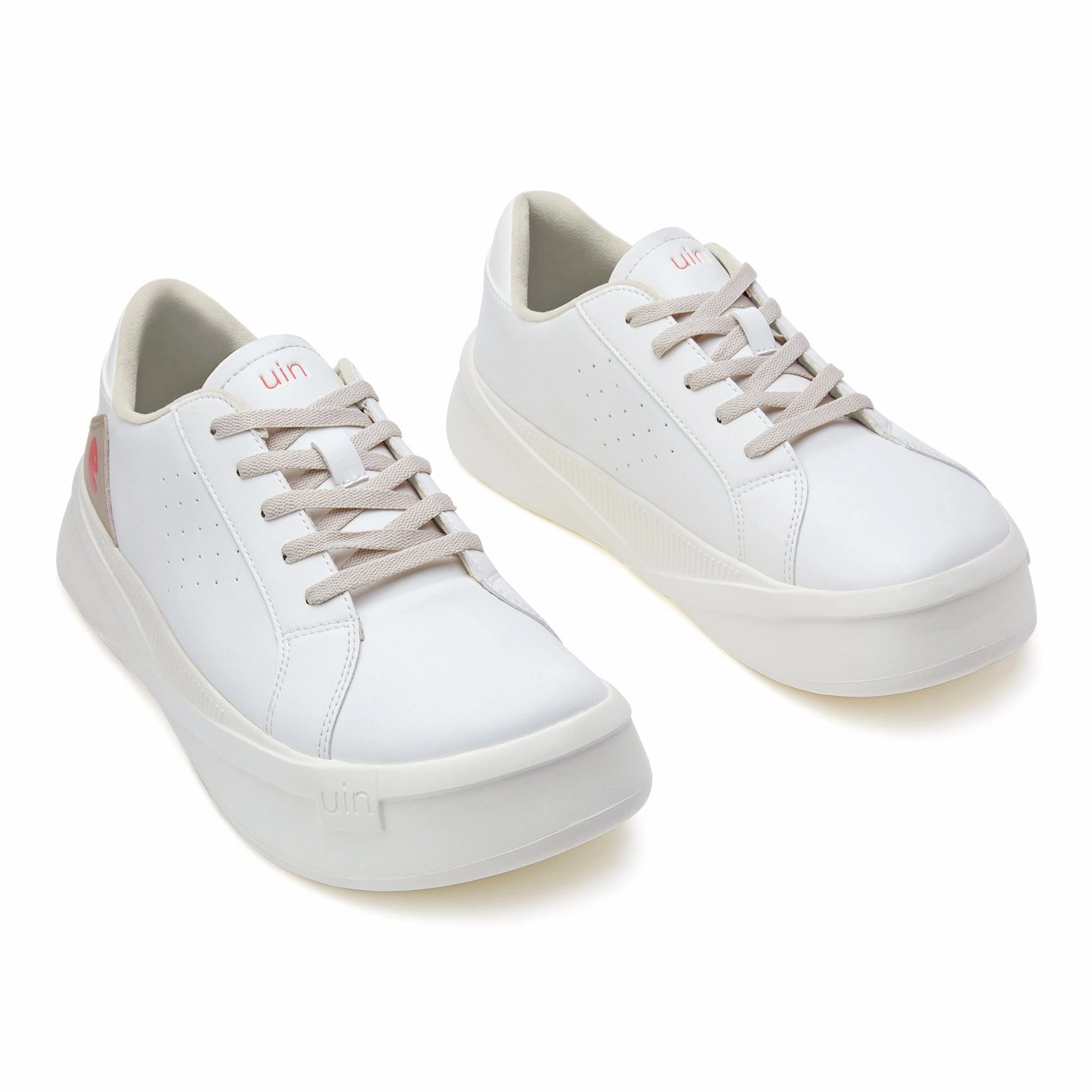 Trendy sneakers Quick Footwear Egret Victoria I Women