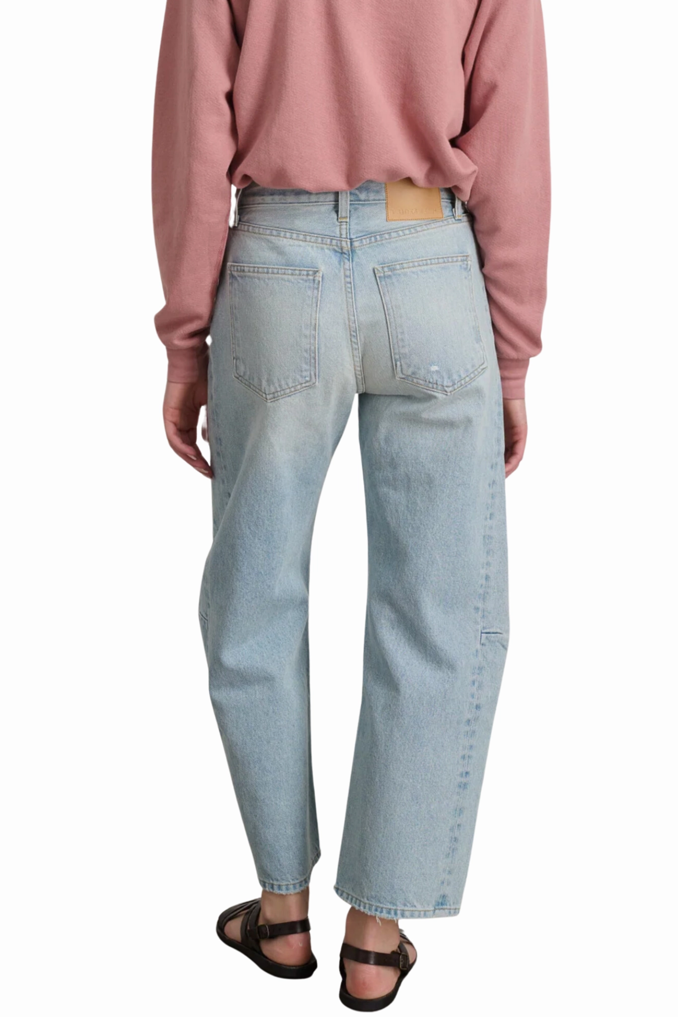 Slim Lasso in Super Light Vintage Stone Wash Finish Clean Style