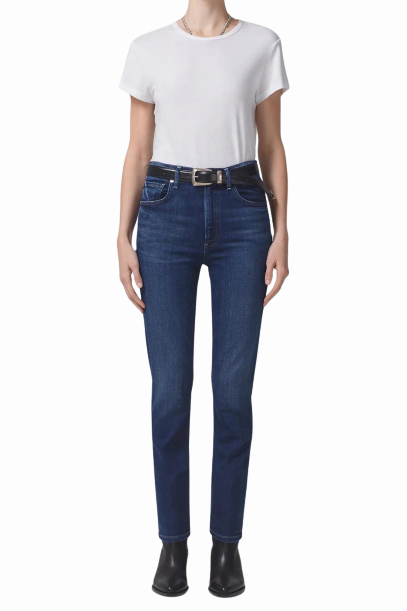 Contemporary Waist Sloane Skinny in Provance
