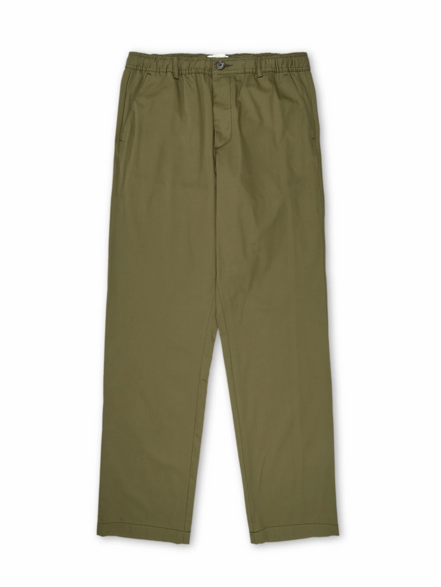 Sporty Cut Drawstring Trousers Ashdown Green