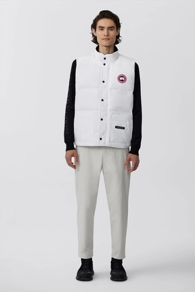 Freestyle Crew Vest All Weather Adaptability Asymmetric Hemline