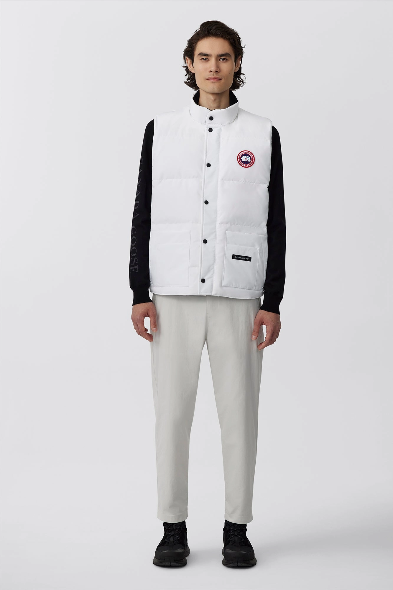 Fire Retardant Treated Fabric Comfy Layers Freestyle Crew Vest