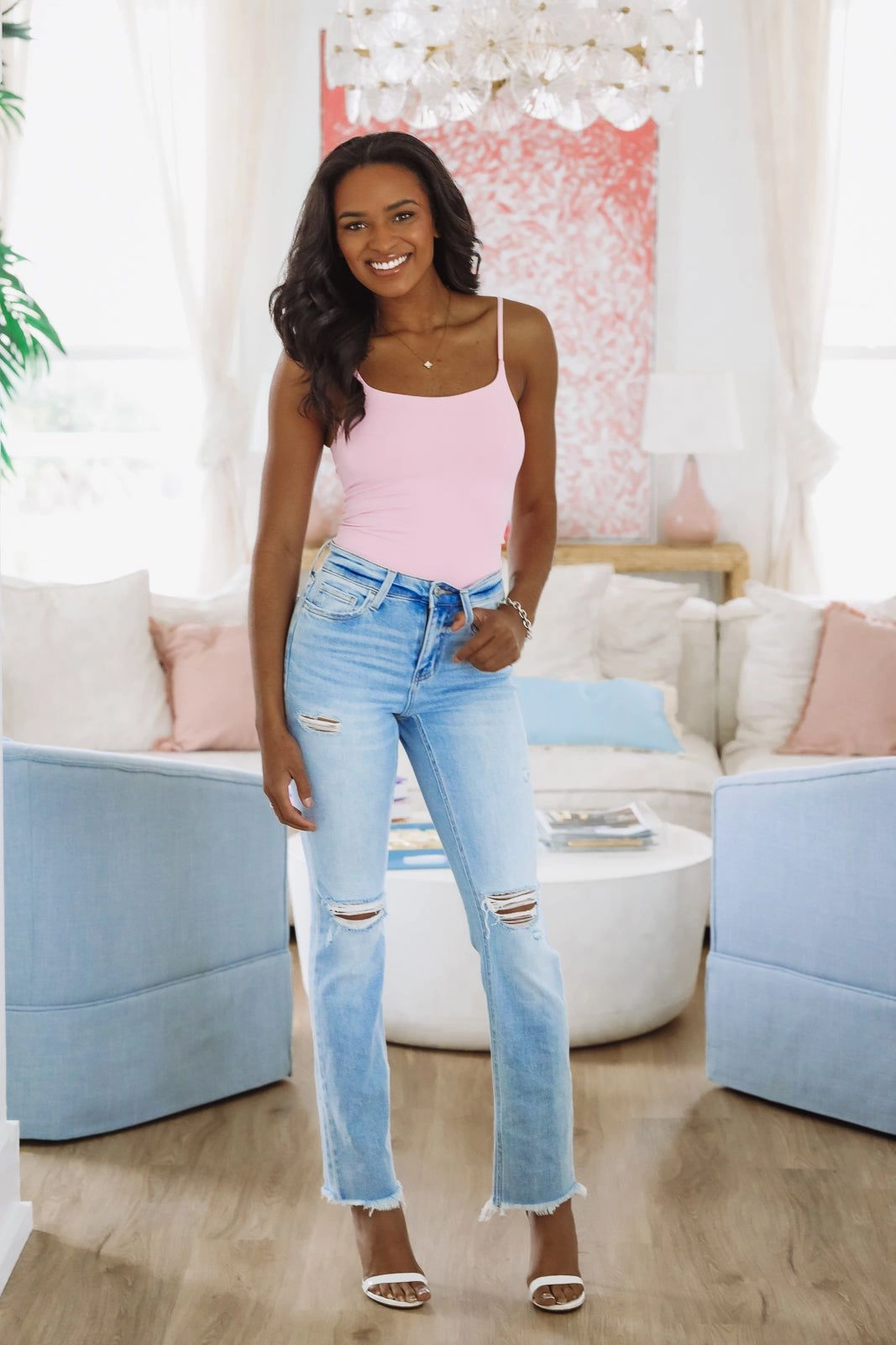 Snatched Tank Bodysuit - Lavender BreathableMeshPanels Unlined Design