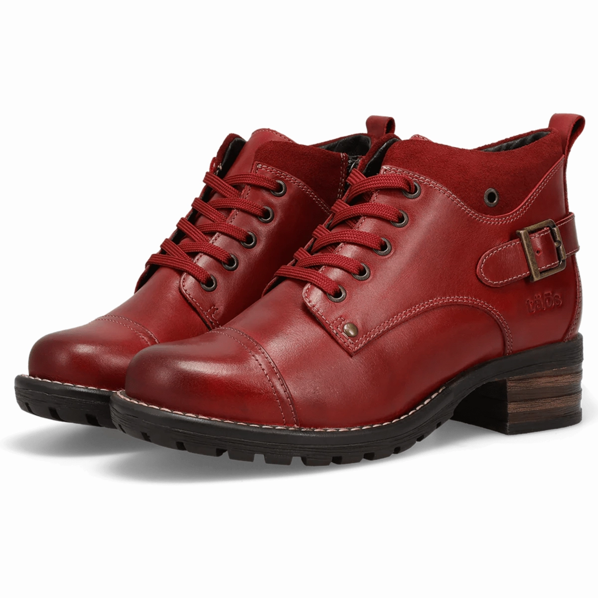 Smooth Entry Storm Mode Taos Women's Mini Crave Red Leather