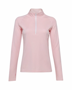 Sporty Comfort Miranda Quarter Zip - Flamingo