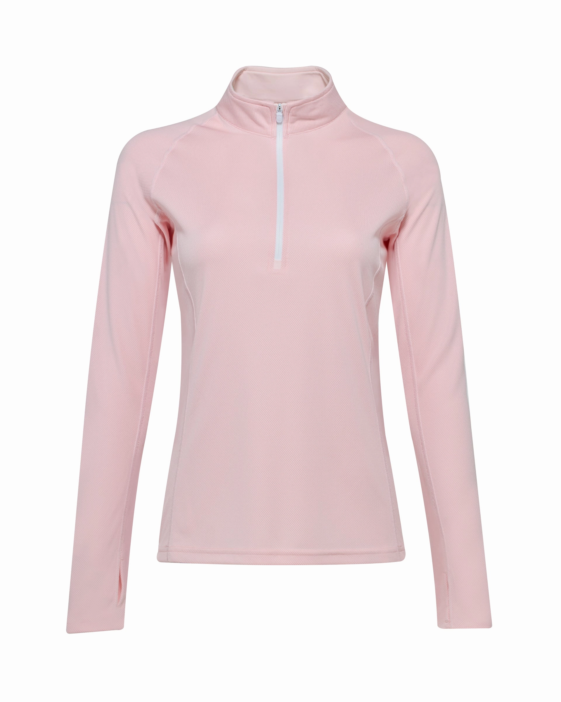 Cozy Mood product family bonding Miranda Quarter Zip - Flamingo