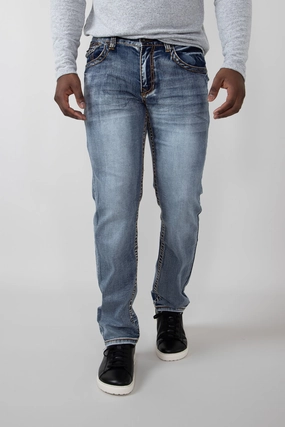 True Luck Waylon Straight Jeans for Men | TL23090603 Easy Fit