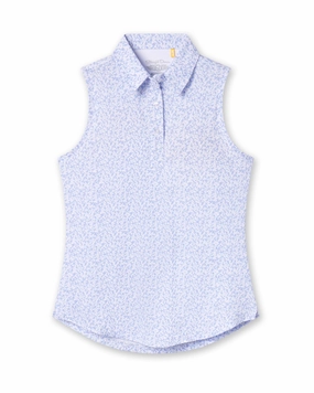 Fashionable Wear Elegant Comfort Hydra Sleeveless Polo - Lavender