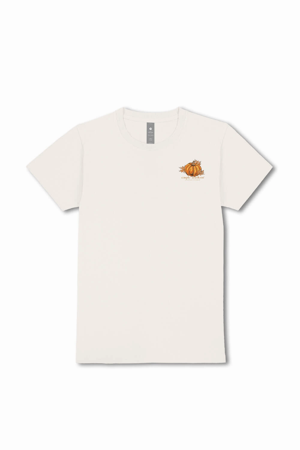 Simply Southern Leaves Are Falling Autumn Is Calling T-Shirt for Women in Linen | SS-TEDDYFALL-LINEN Sporty Layers TaglessDesign