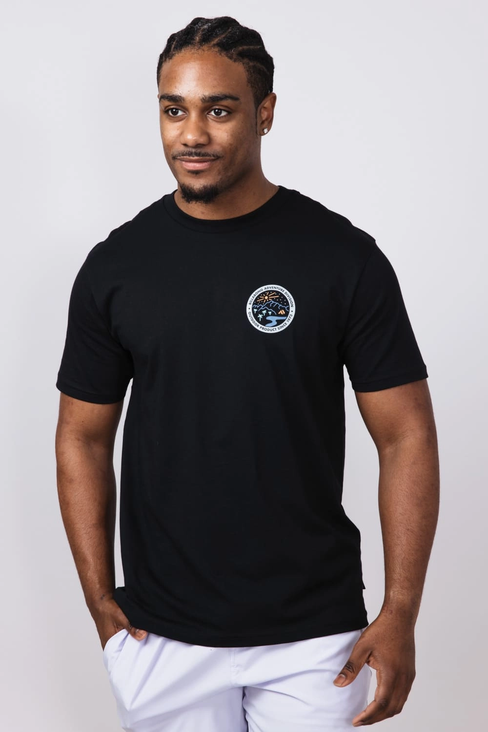 Cozy Vibe Billabong Rockies A/Div Premium T-Shirt for Men in Black | 24A502500-BLACK