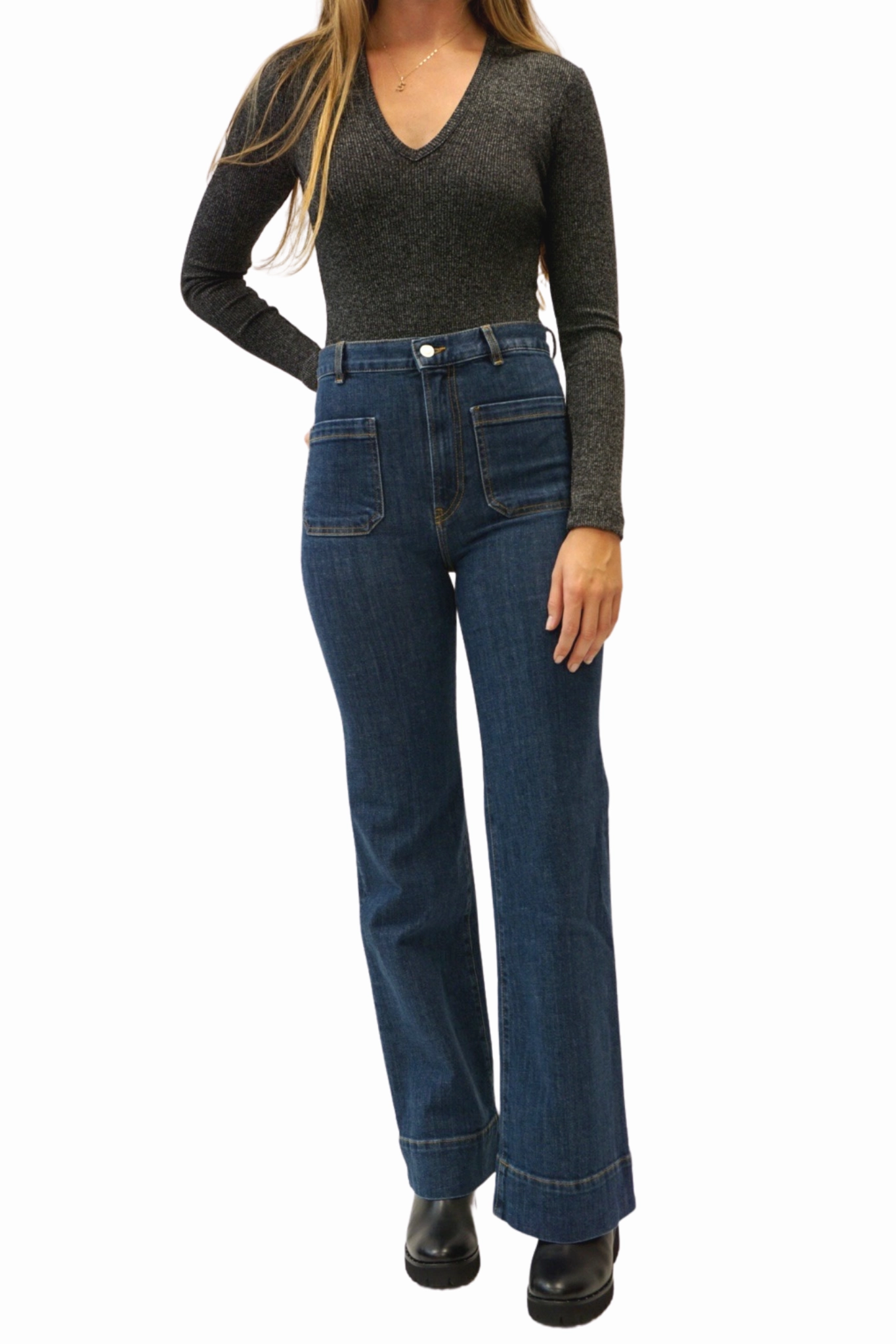 Unisex Wear Classic Professional Wear Clean Aesthetic St. Monica Jean in Vintage 95