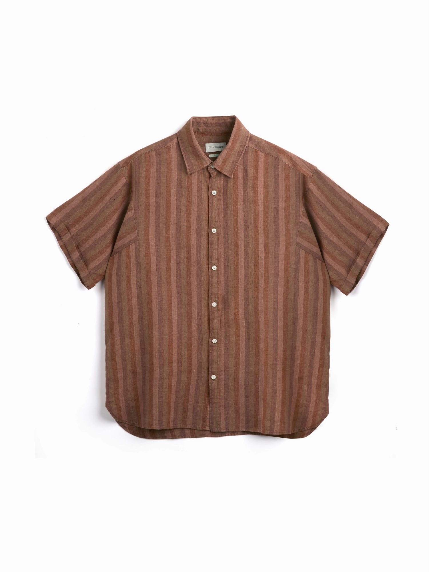 Garrison Short Sleeve Shirt Lowson Terracotta Outerwear Companion All Day Comfort Tech