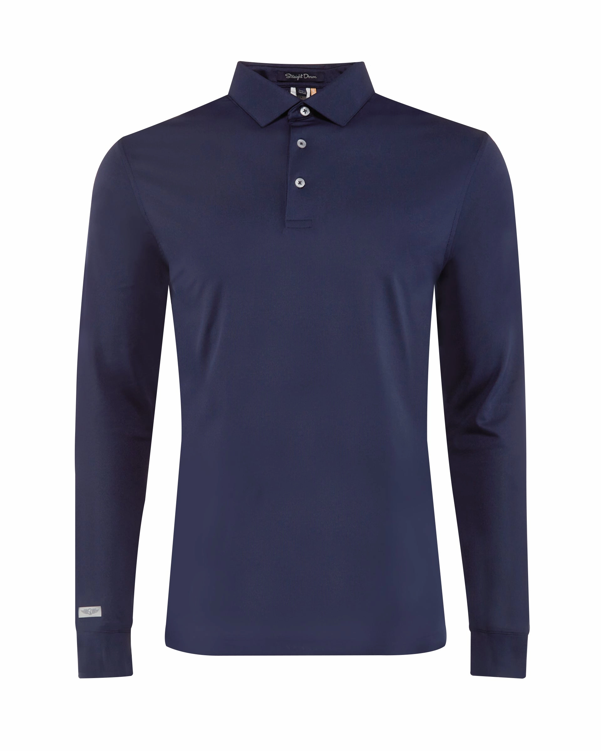 Golf Clubhouse Youthful Appeal Stearns Long Sleeve Polo - New Indigo