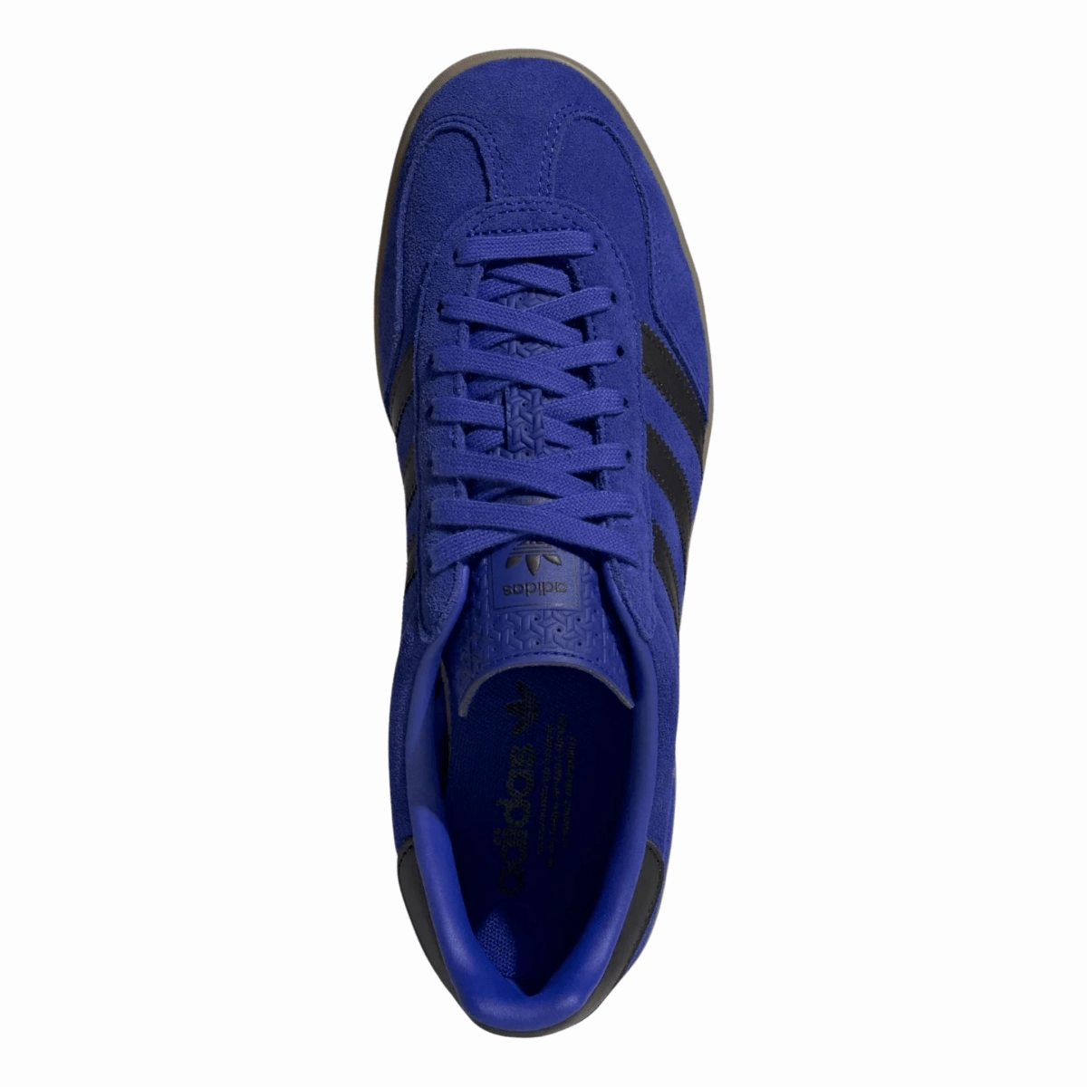 Adidas Men's Gazelle Indoor Blue/Black Reinforced Heel Support