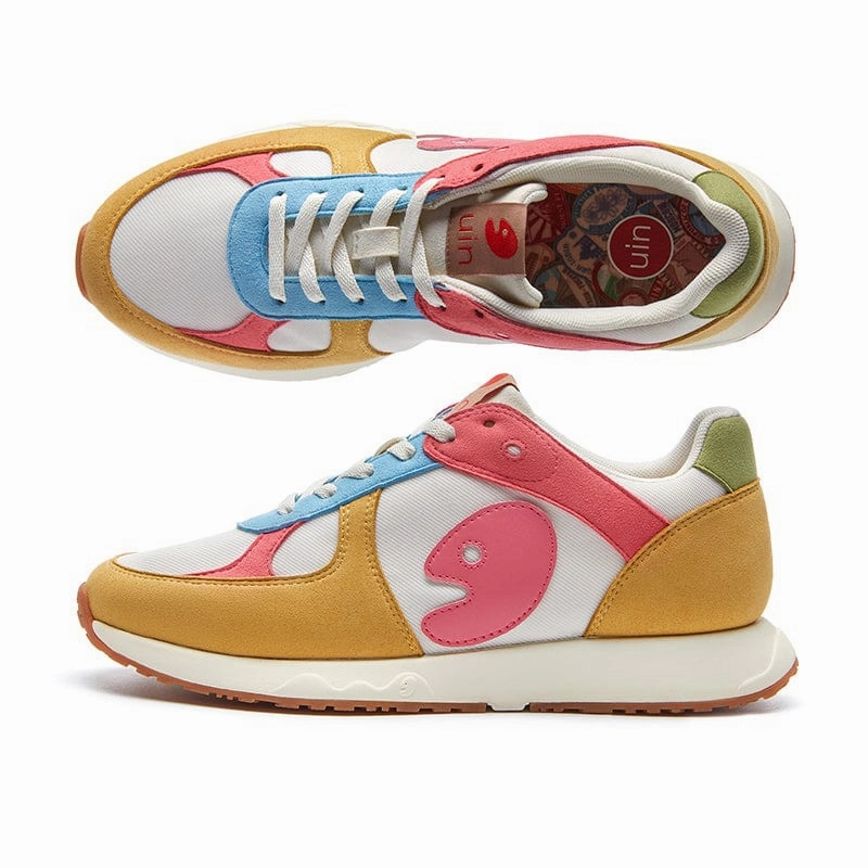 Strawberry Soda La Coruna I Women Stable Heel Counter