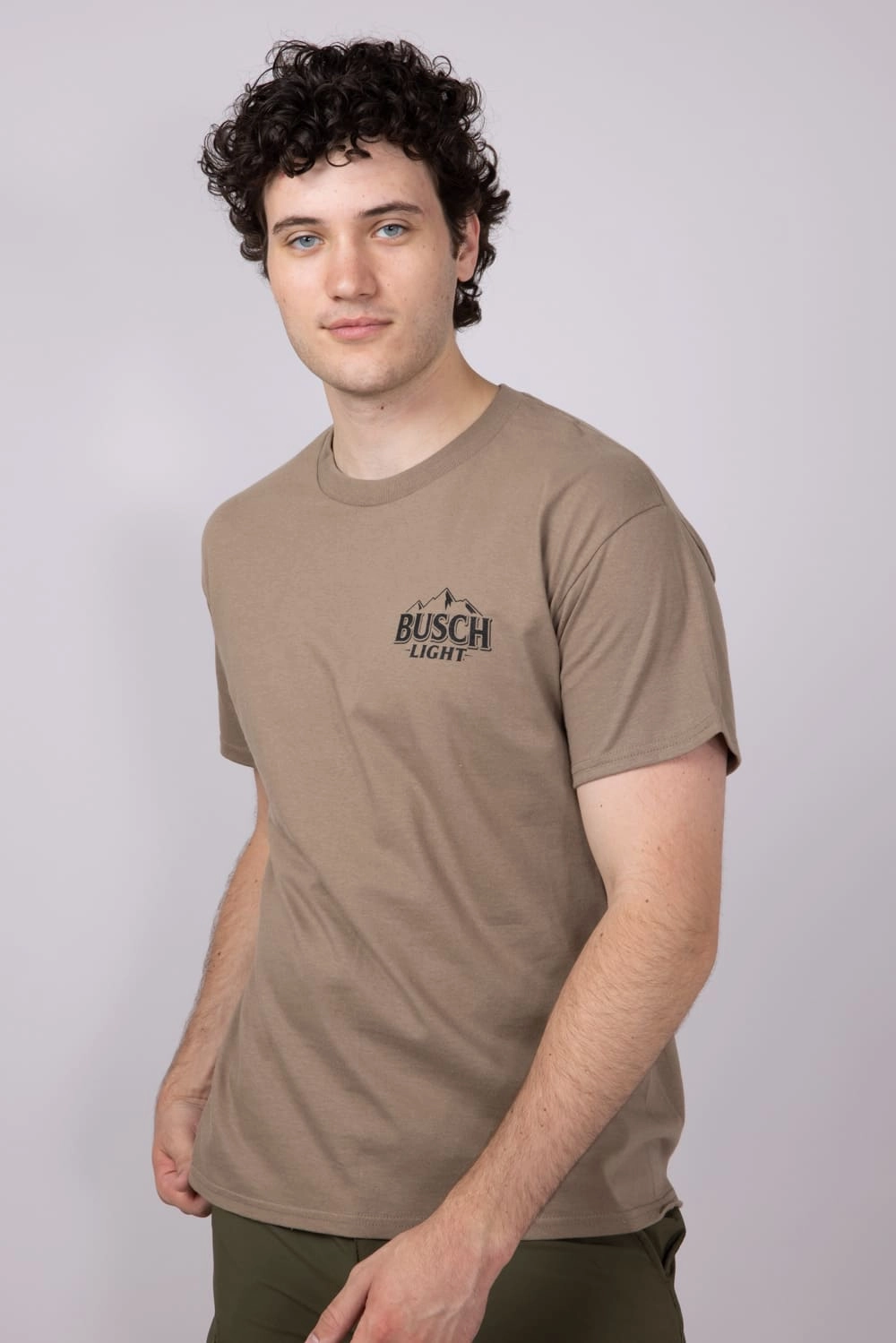 Busch Wildlife Pointer T-Shirt for Men in Brown | 16682-315A AllWeatherComfort