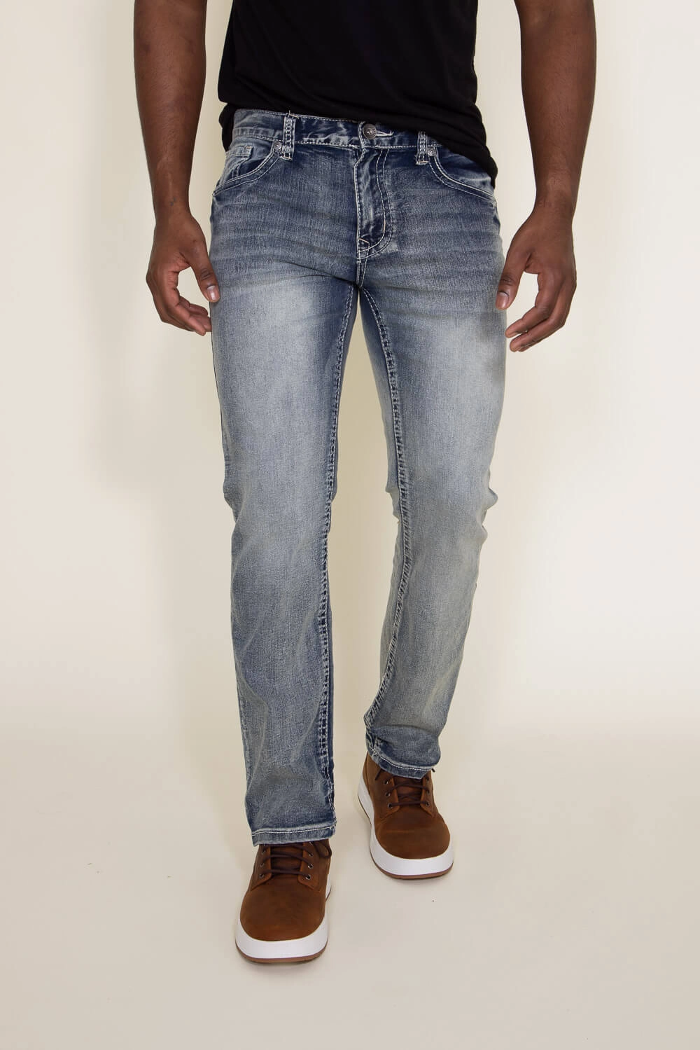 True Luck Kirk Bootcut Stretch Jeans for Men | TL19150019 Wear It All