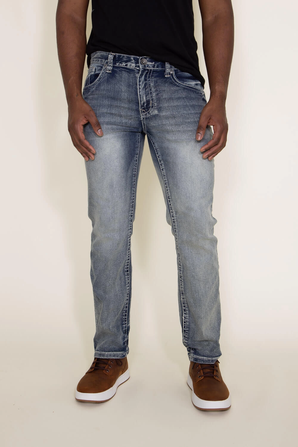 Easy Essentials True Luck Kirk Bootcut Stretch Jeans for Men | TL19150019