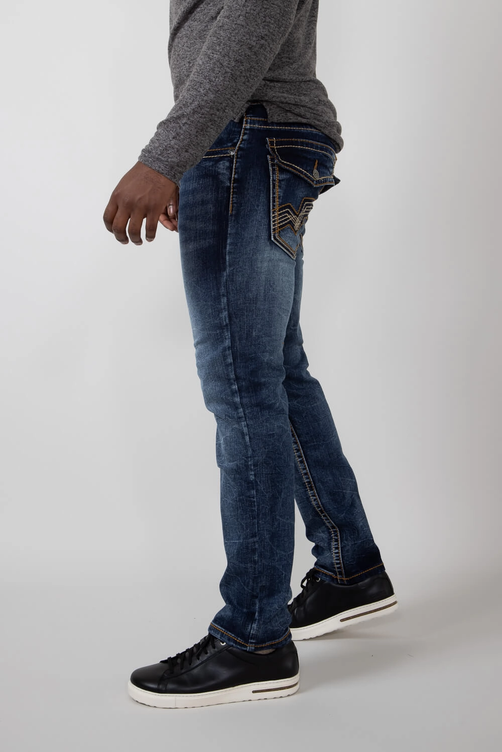 True Luck Easton Straight Jeans for Men | TL23090604 Stretch Holiday Vibes Streetwear Fan Basic Piece