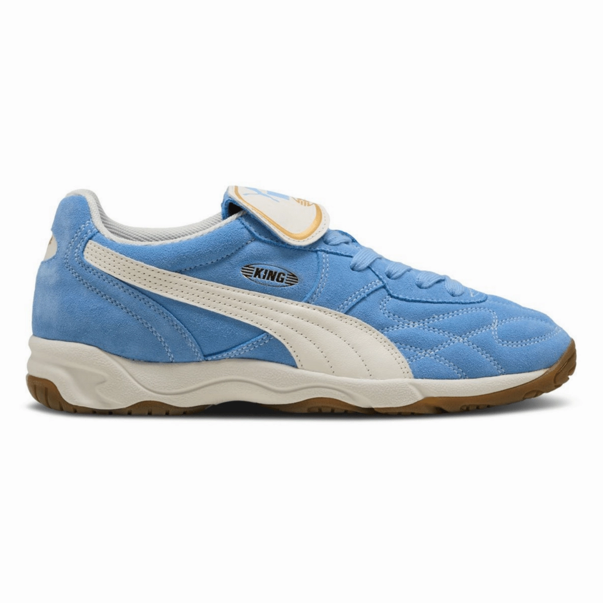Puma Men's King Indoor Royalty Day Dream/Frosted Ivory Anatomical Contour Shape Slim flair