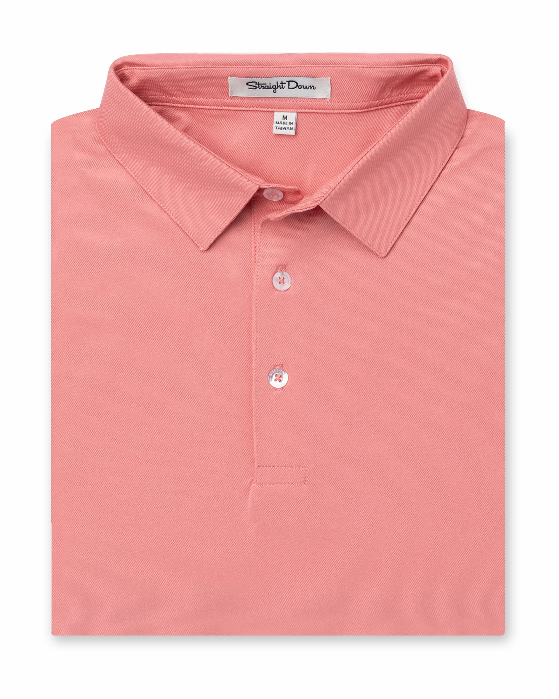 Light Flex Club Style Sullivan Polo - Guava
