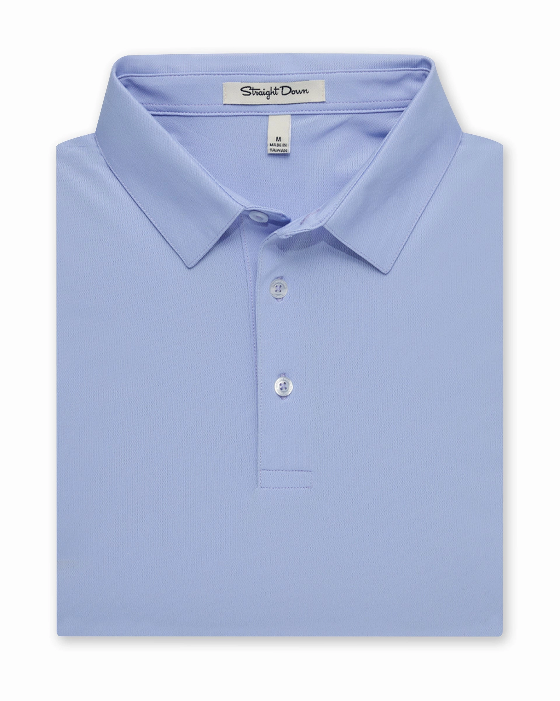 Unstructured Silhouette Travel Ready Sullivan Polo - Lavender