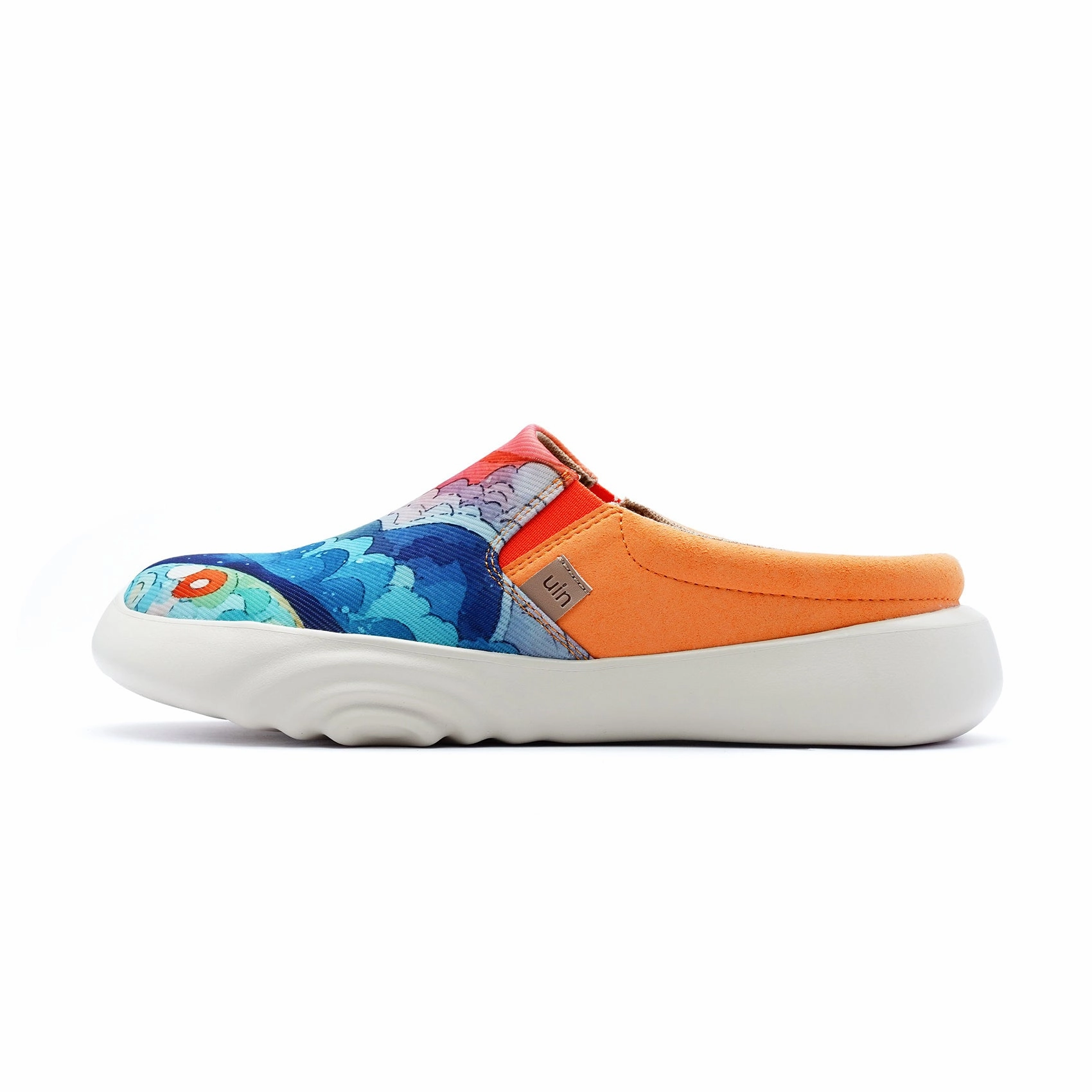 Sunset Over the Sea Denia III Women Breathable Material Light Travel Shoes