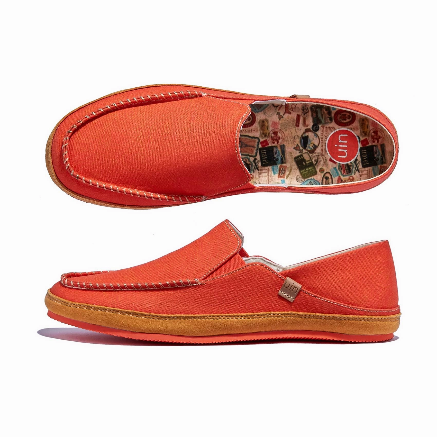 Sunset Red Formentera II Women Step Grip