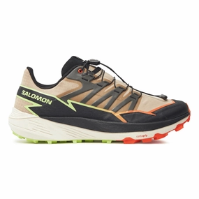 Adaptive Heel Cradle Salomon Men's Thundercross Safari/Red Orange/Sharp Green