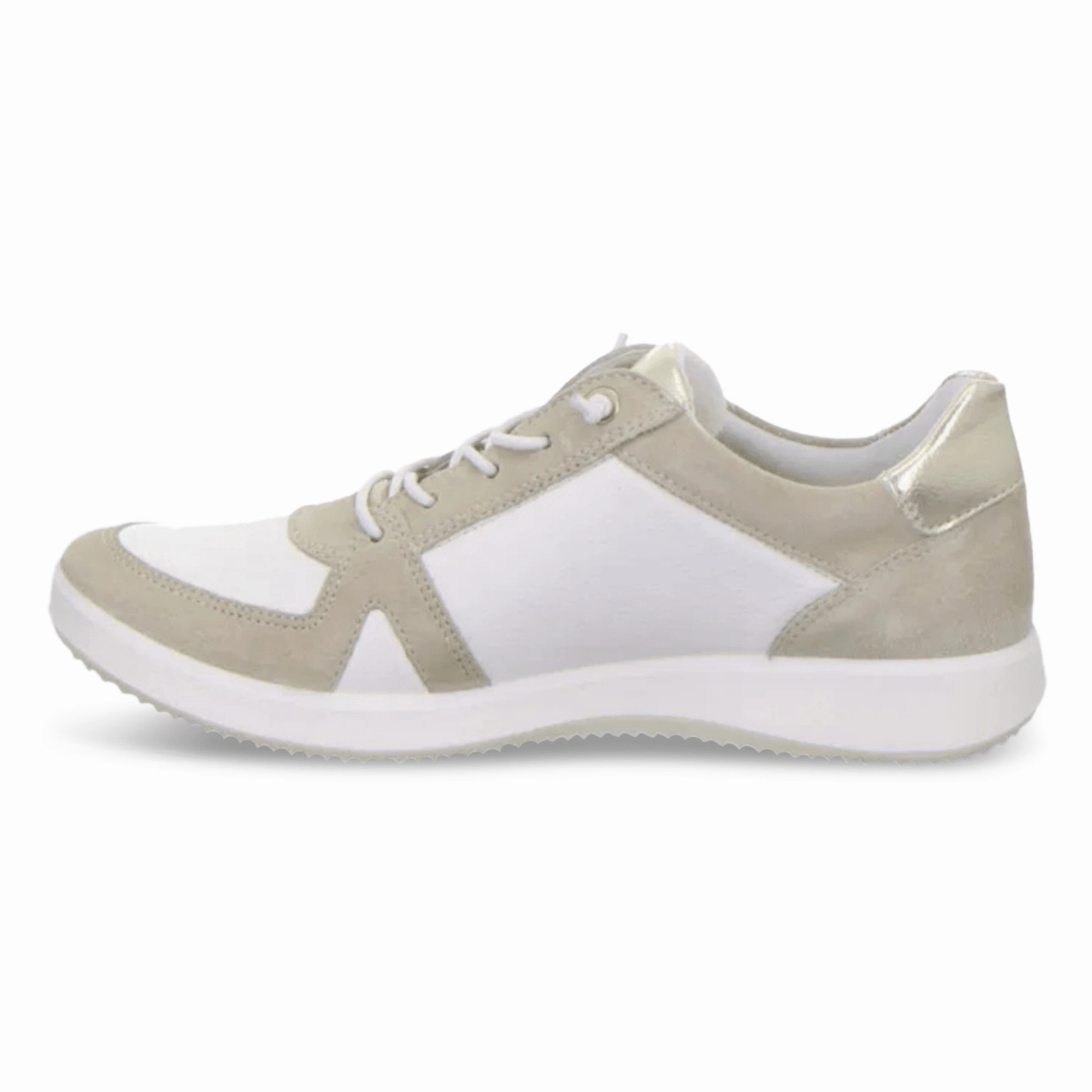 Ara Women's Riviera Shell/Cream/Platinum Torsion Control Plate