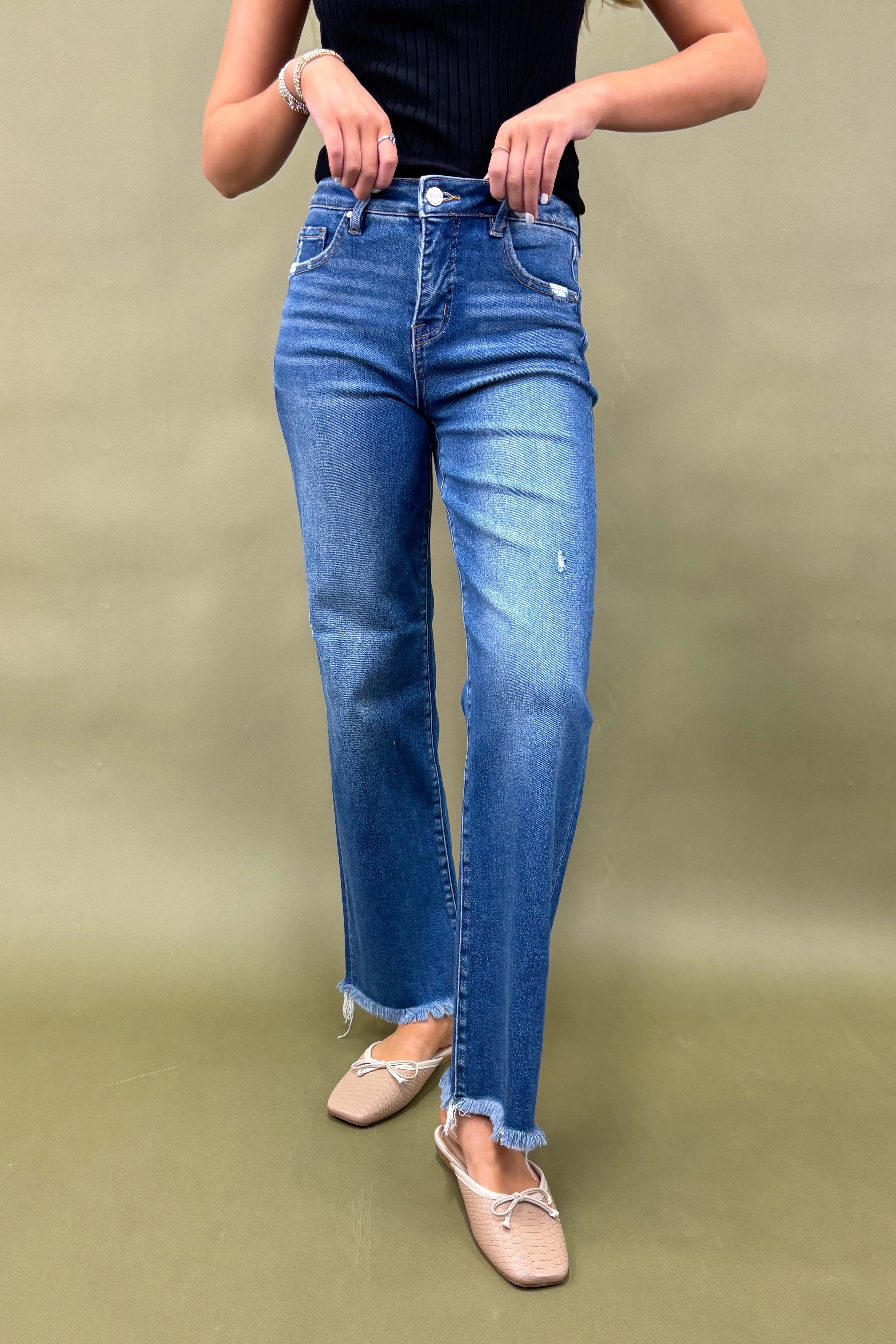 Comfort for All The Chloe Mid-Rise Jeans