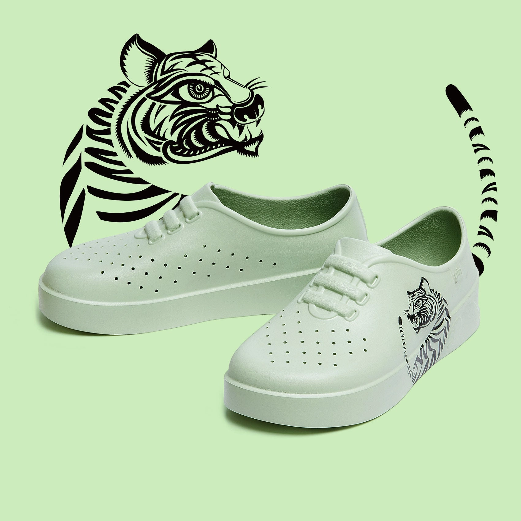 Slip On Design Tiger Roar 4 Tenerife II Women