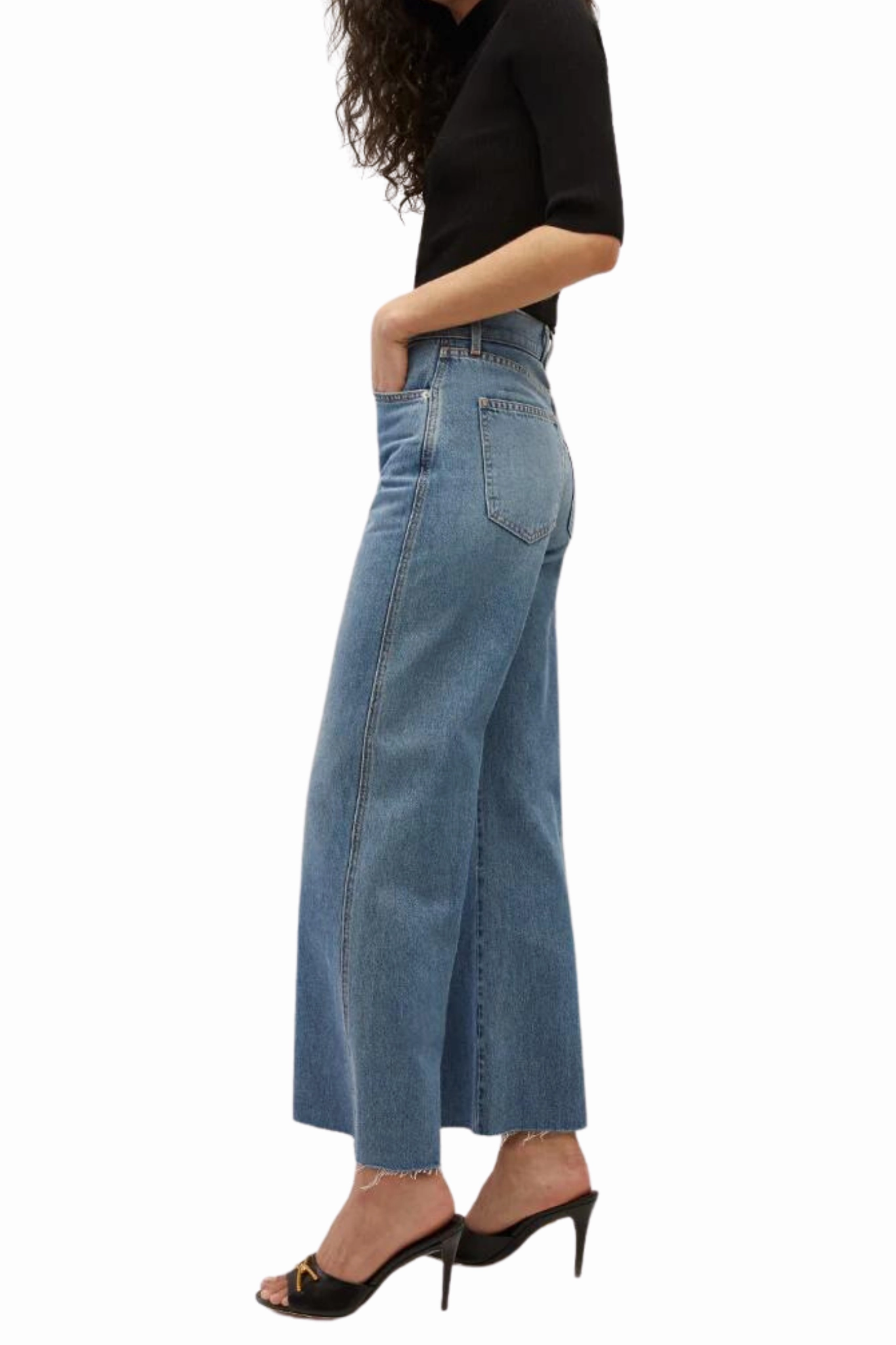 Taylor Crop in Wanderer Light Fabric