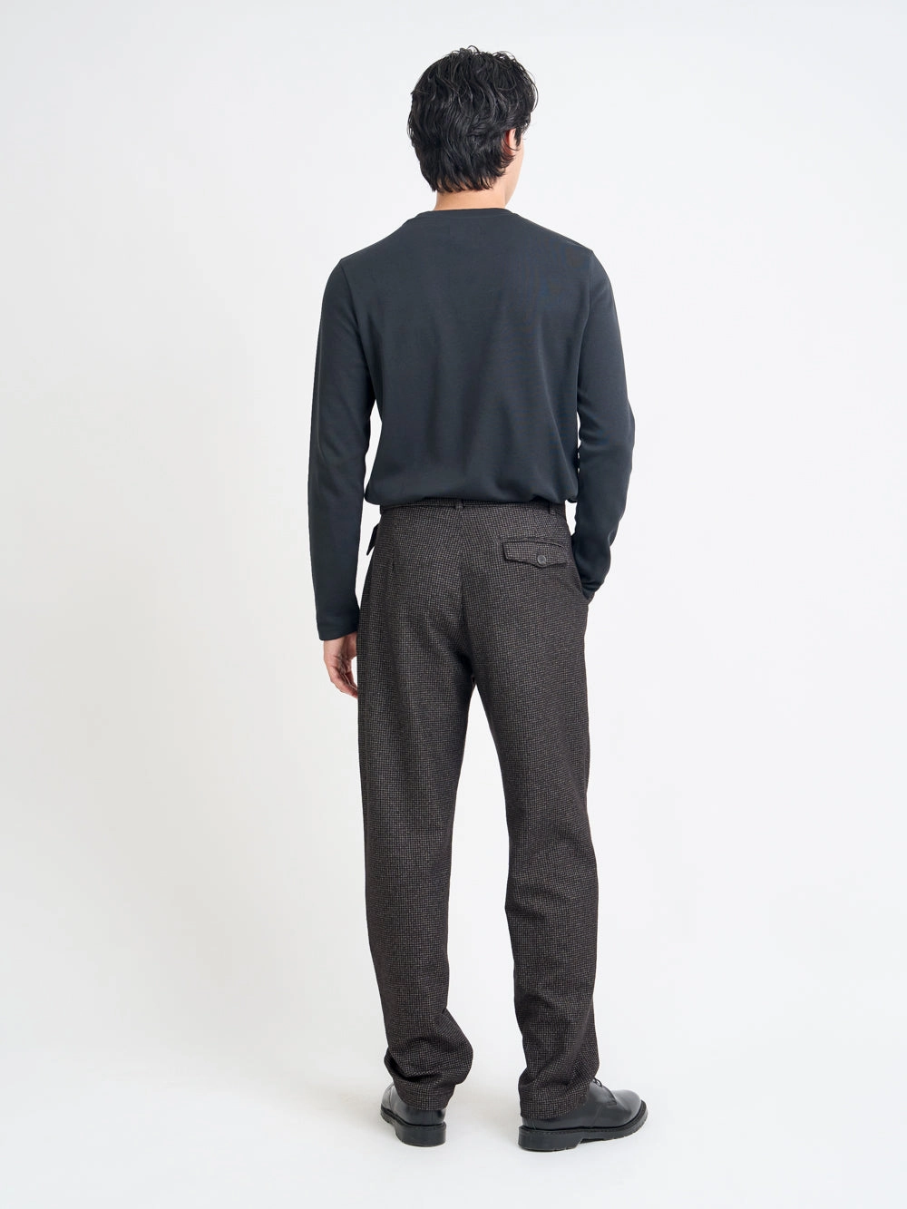 Belted Trousers Lowery Brown FlexibleKneePanels