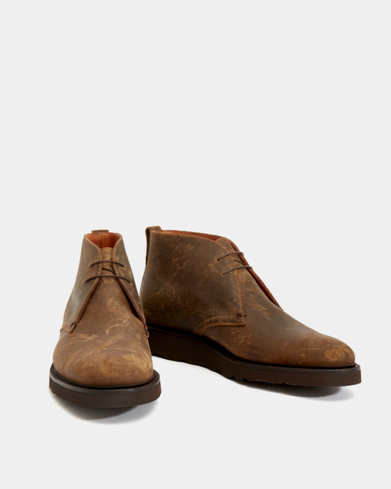 Party time Reinforced Form Adventure Journey Mole Waxed Waterproof Lightweight Chukka Boot