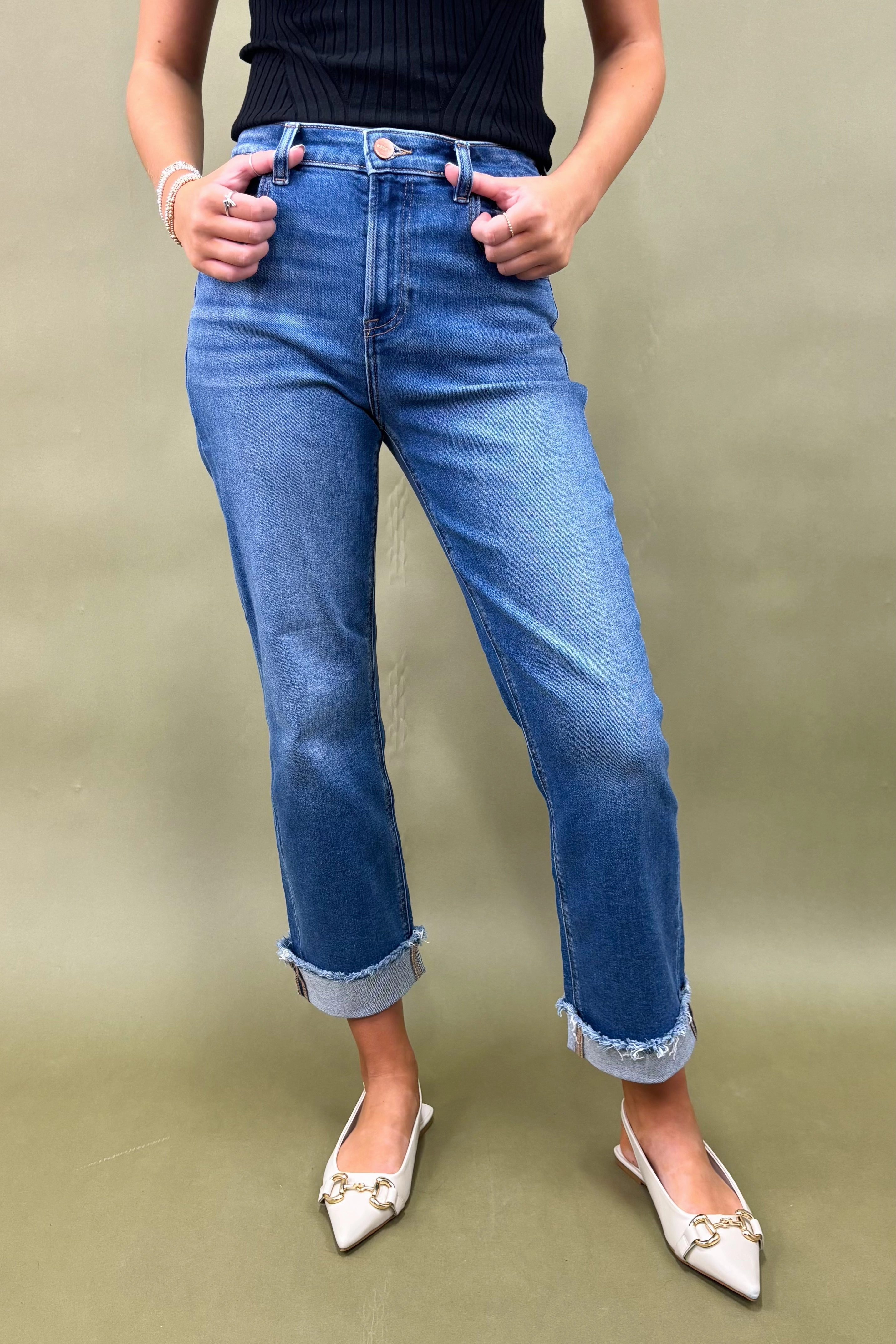 Comfy Waistband The Blake Boyfriend Fit Jeans