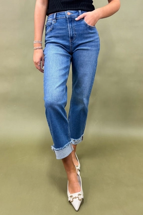 Breathable Waist Ripstop Fabric Technology The Blake Boyfriend Fit Jeans