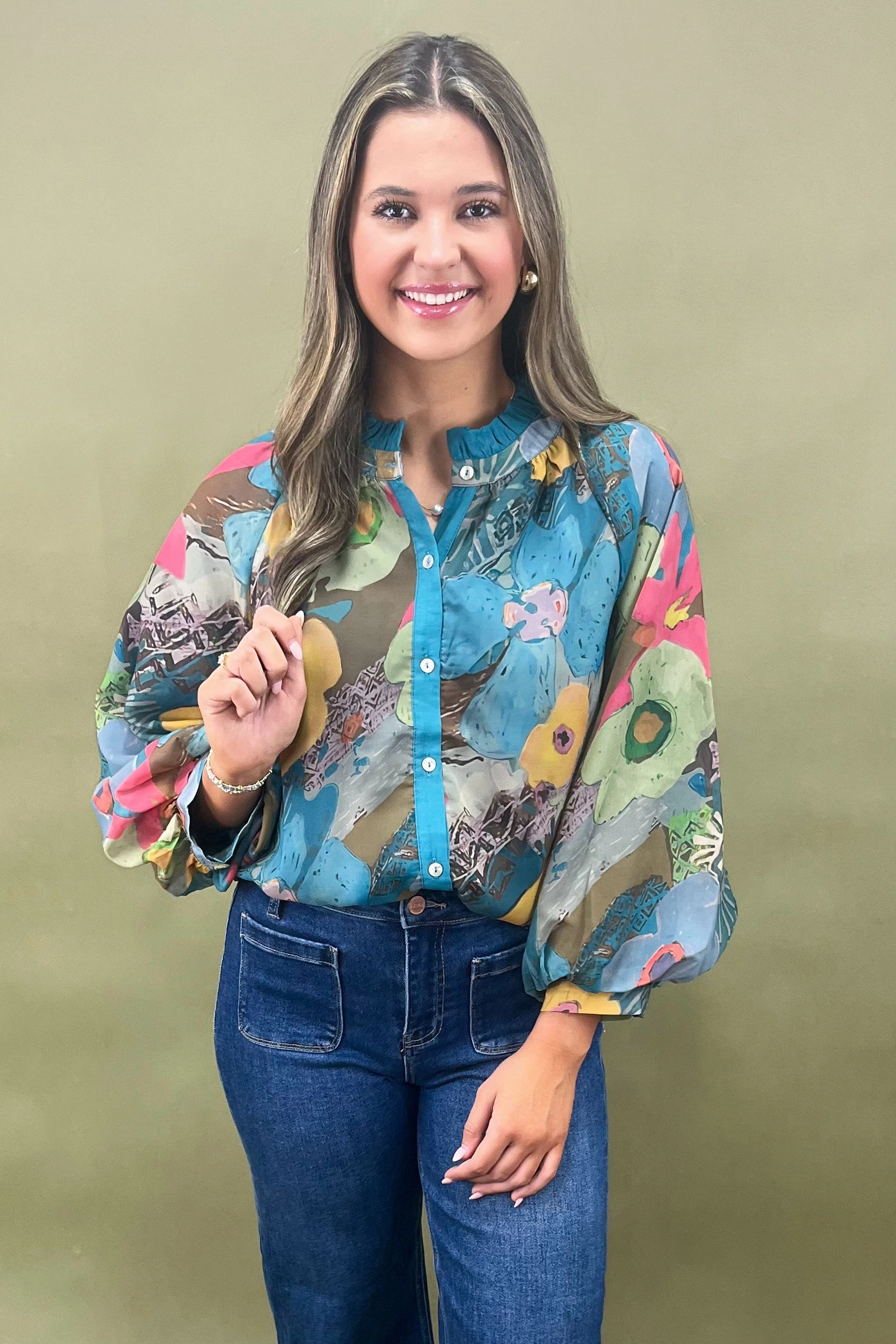 The Boho Bloom Top SnagResistant Fabric