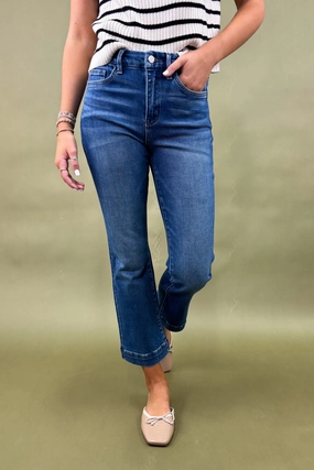 Performance Stretch Chilly Weather Fit The Camryn Trouser Hem Jeans