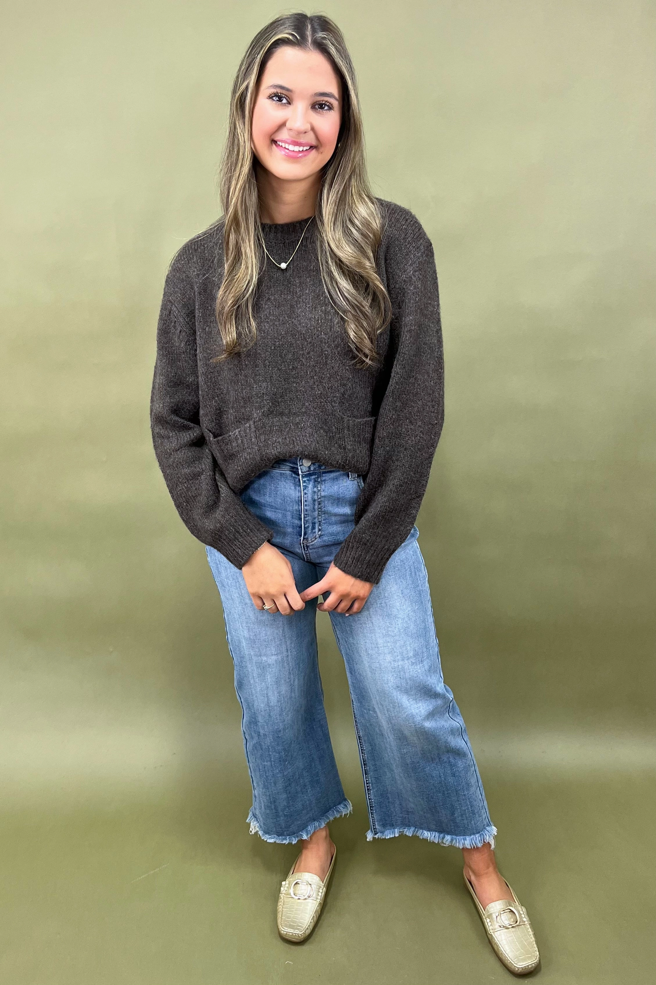 The Cocoa Cozy Sweater Brushed Interior AntiPilling