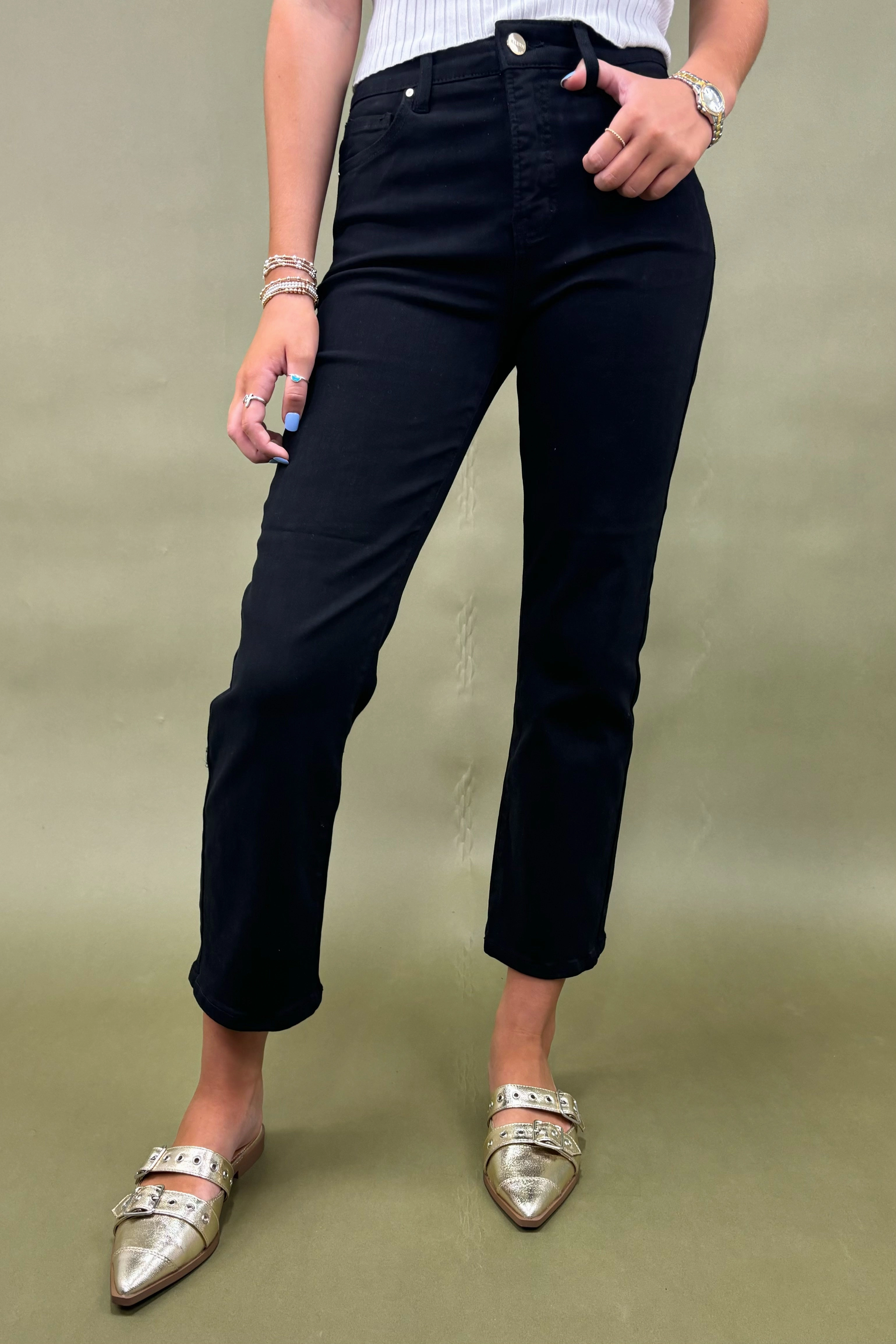 The Dianne High-Rise Jeans Cozy Lining