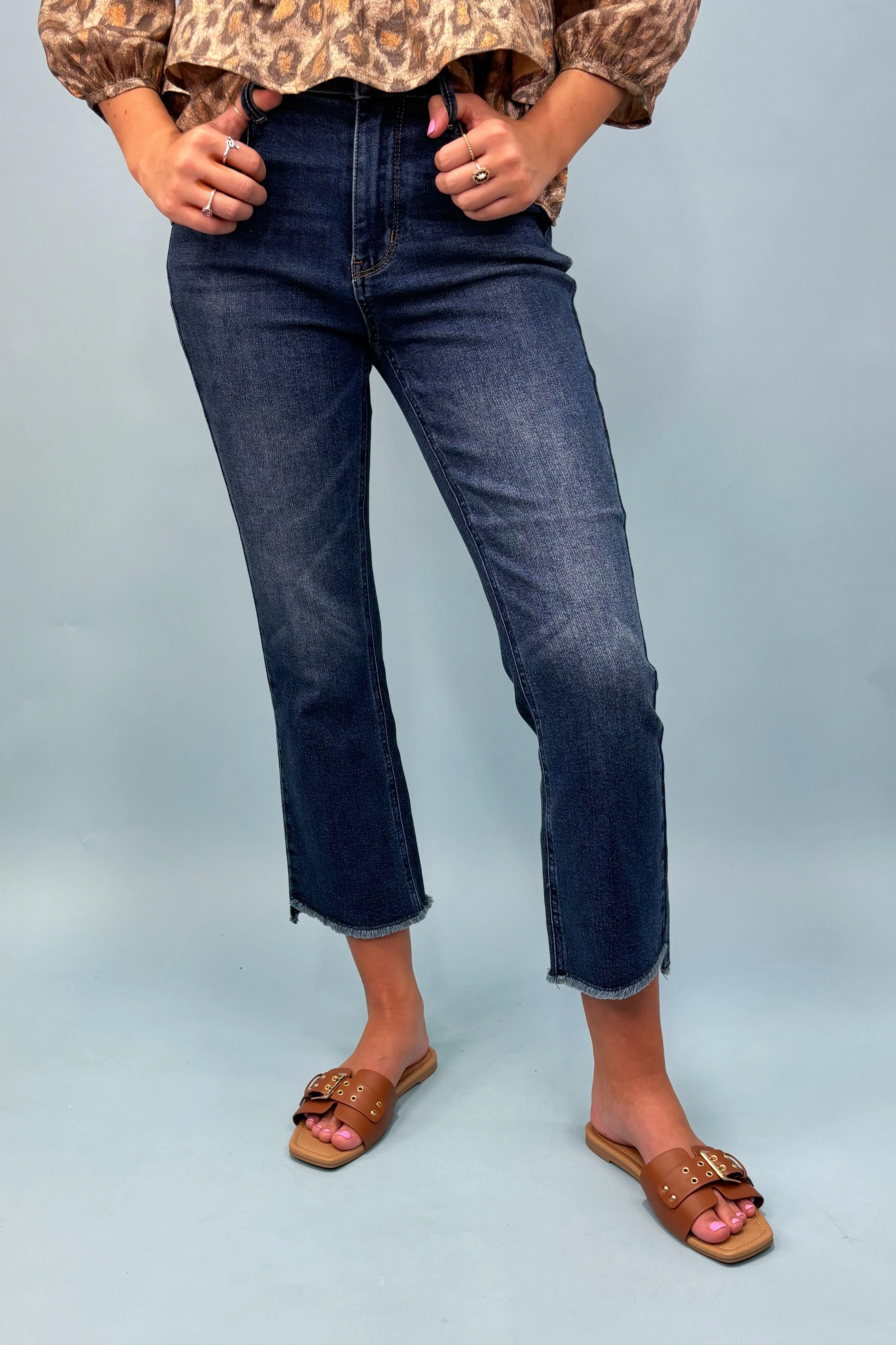 The Dina Kick Flare Jeans No Wrinkle Ultimate Comfort