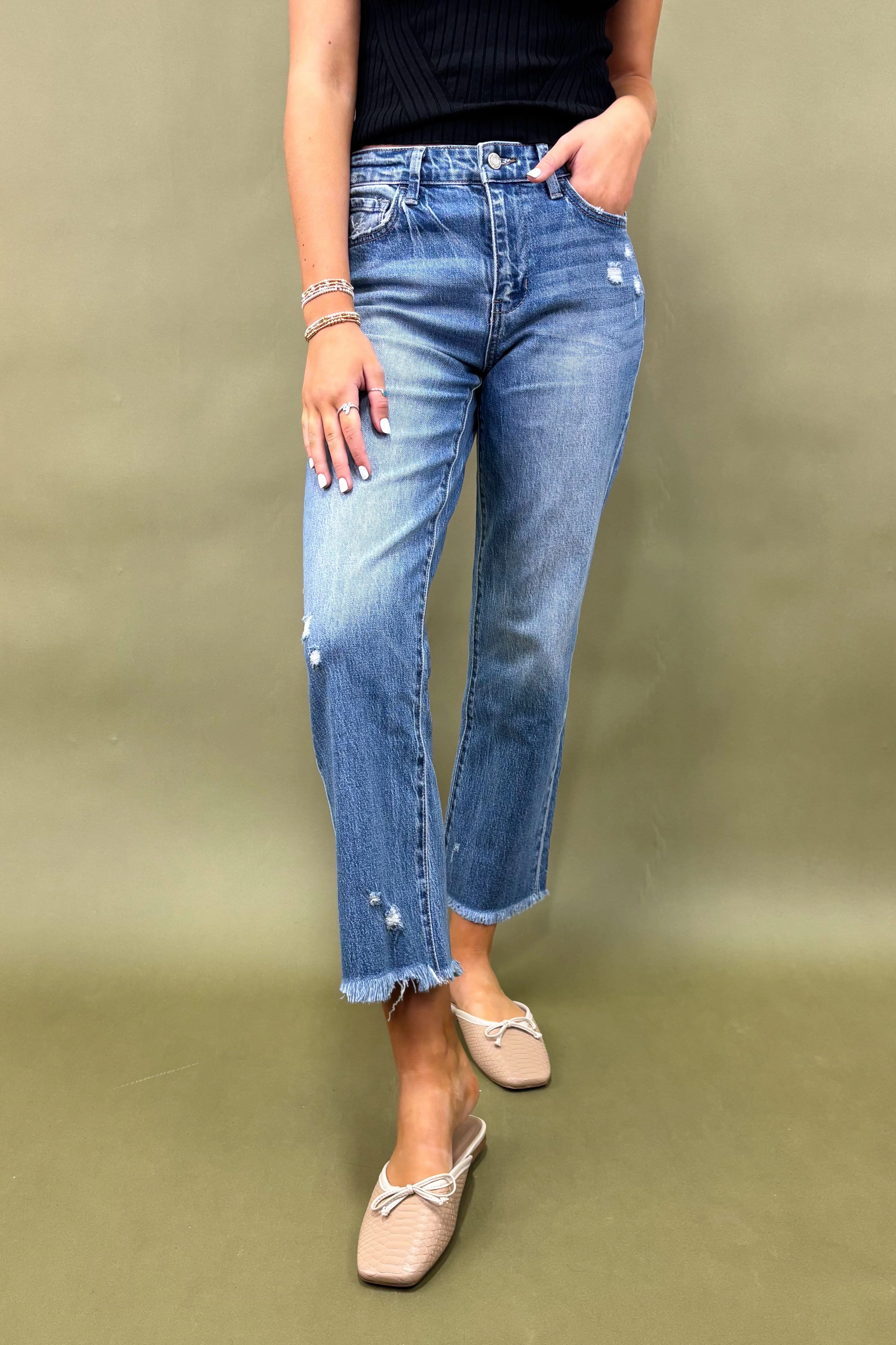Versatile Fit The Evangeline Crop Jean