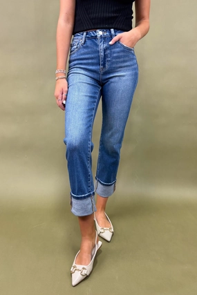 ReflectiveAccentDetails The Kendall High-Rise Jeans